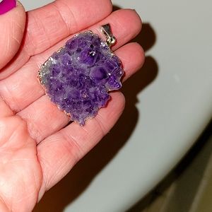 Amethyst pendant from Uruguay